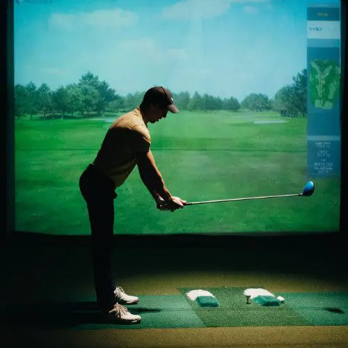 Trackman golfsimulator